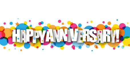 457x240 Happy Anniversary Banner Clipart