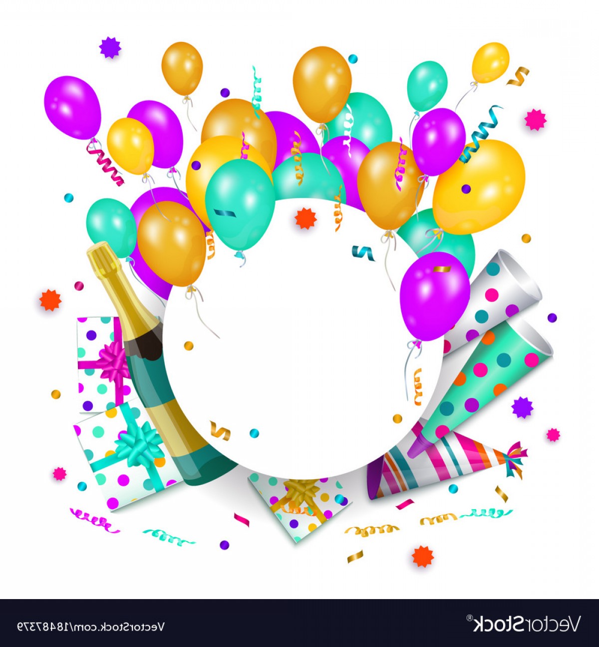 Happy Birthday Banner Vector at Vectorified.com | Collection of Happy ...