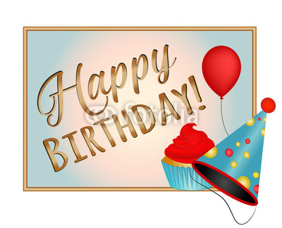 400x324 Happy Birthday Banner Vector View Poster Lying Posters Wallsheaven