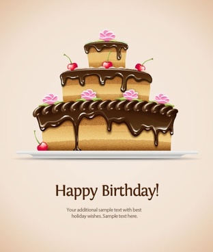 312x368 Birthday Free Vector Download