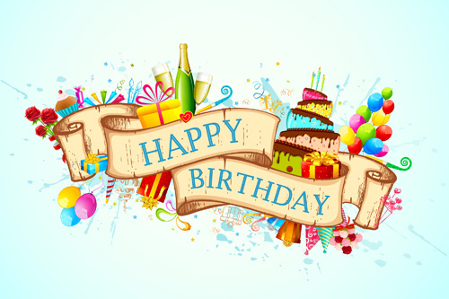 500x333 Free Vector Birthday Card Free Vector Download