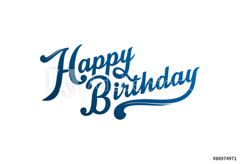 Happy Birthday Vector Illustration Design Foto, Poster, Wandbilder 1000x684 Happy Birthday Vector Illustration Design Foto, Poster, Wandbilder