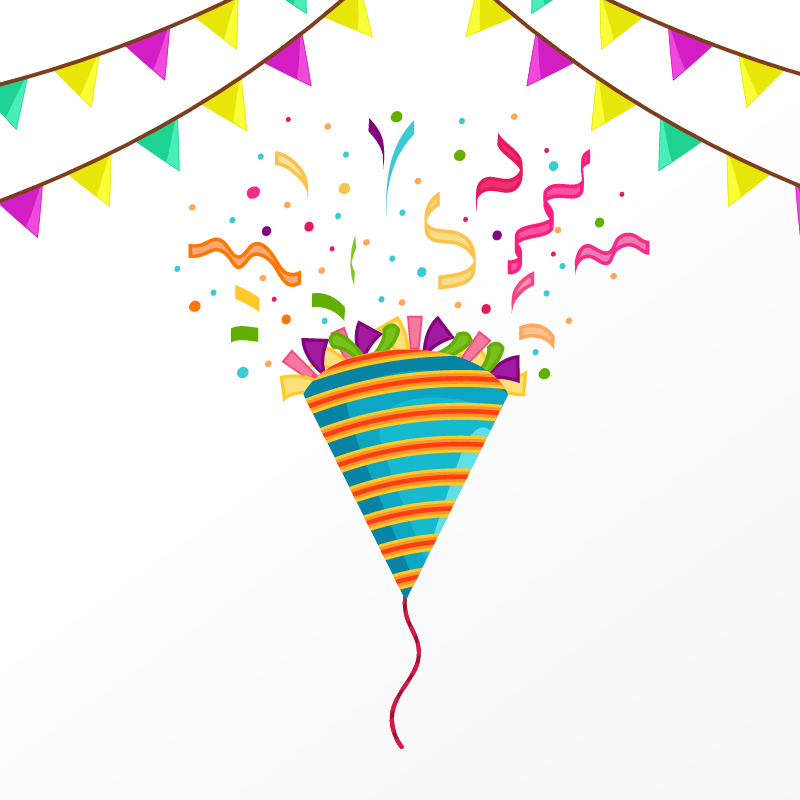 Happy Birthday Vector Illustration 800x800 Happy Birthday Vector Illustration