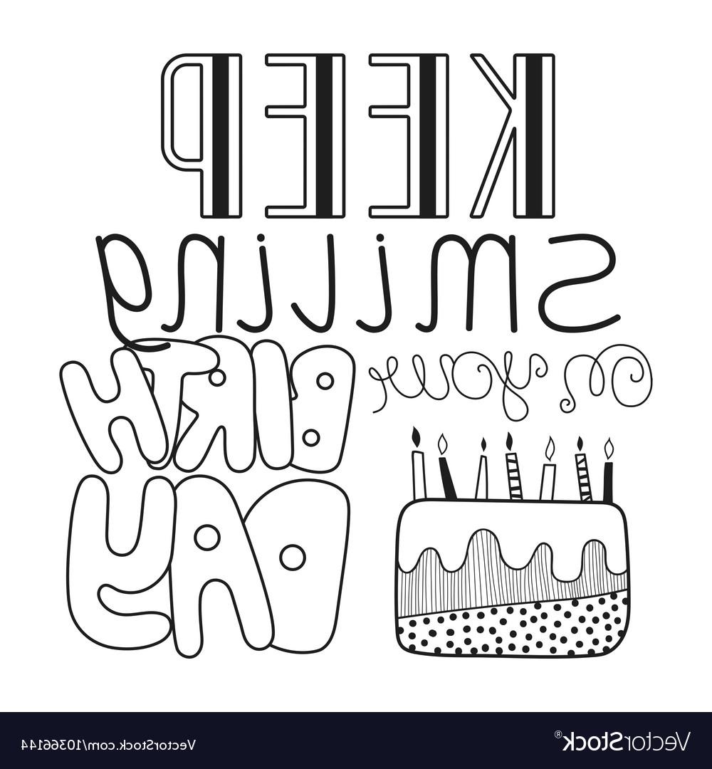 Best Happy Birthday Vector Black And White Free Free Vector 1000x1080 Best Happy Birthday Vector Black And White Free Free Vector