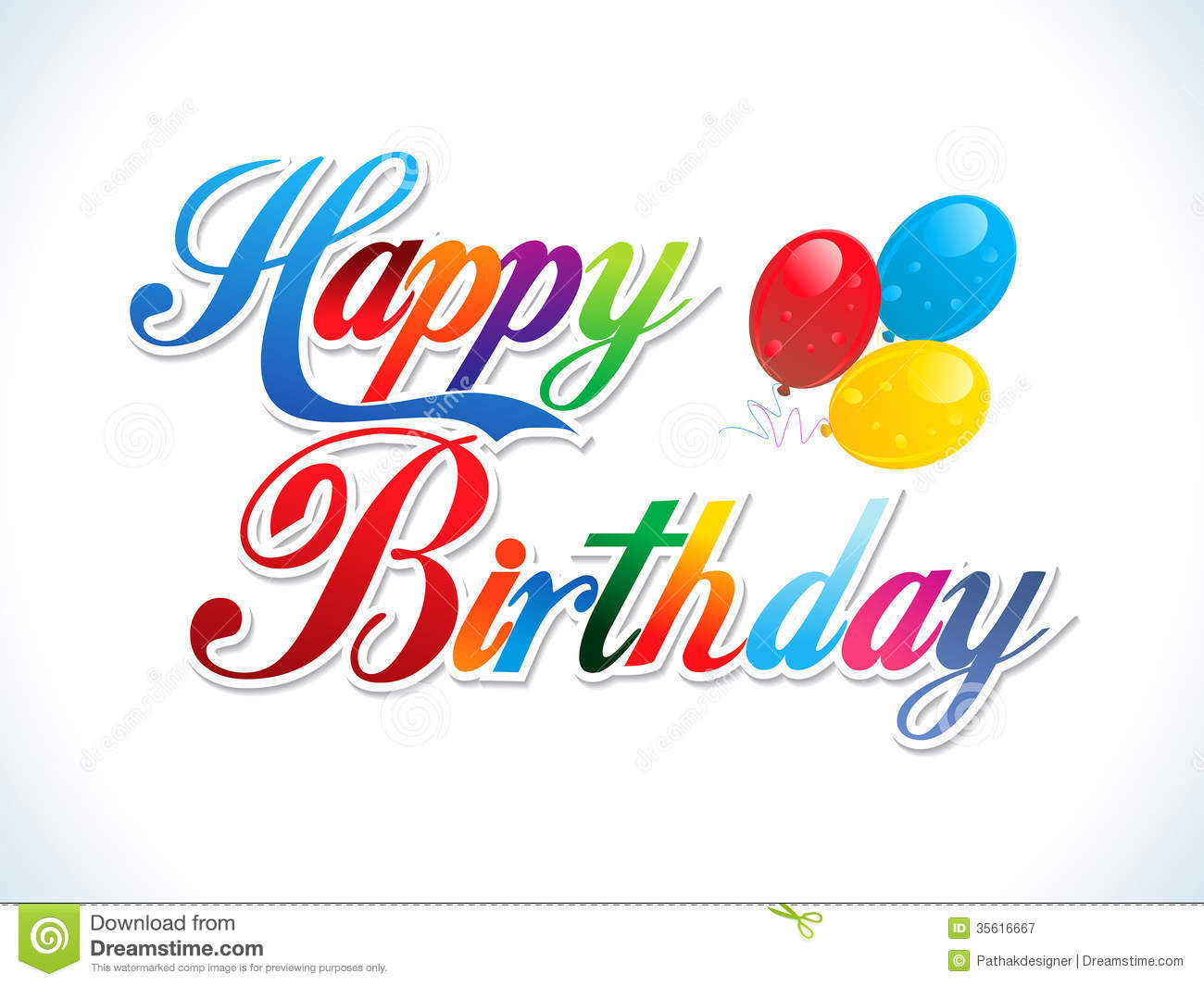 1300x1065 Vector Abstract Birthday Images