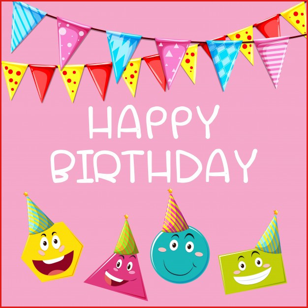 Happy Birthday Card Template Free Download Birthday Vectors Photos 626x626 Happy Birthday Card Template Free Download Birthday Vectors Photos