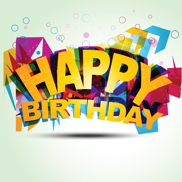 Happy Birthday Vector Festival Vector Free Vector Download 600x600 Happy Birthday Vector Festival Vector Free Vector Download