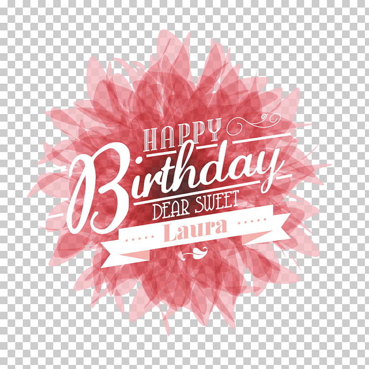 728x728 Birthday, Decorative Patterns And Happy,birthday Font Design Png