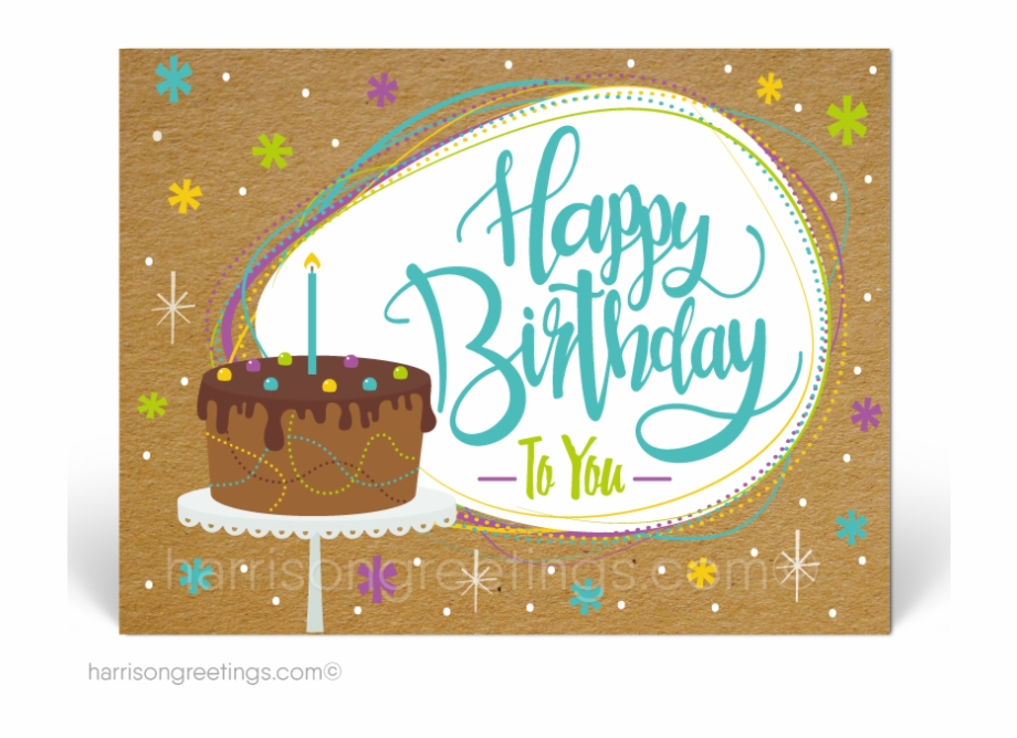 920x668 Retro Happy Birthday Client Postcards