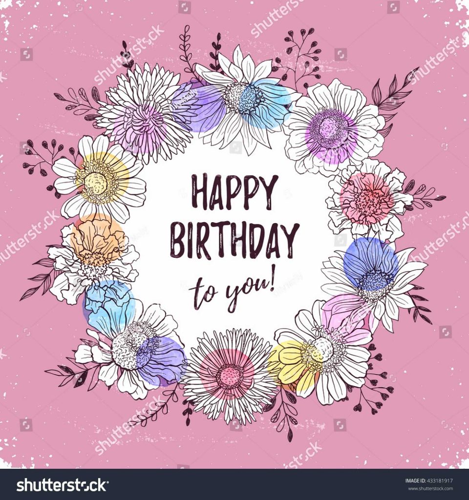 960x1024 Birthday Vintage Cards