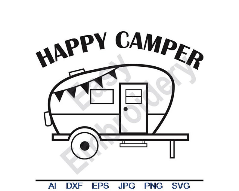 Download Happy Camper Vector at Vectorified.com | Collection of ...