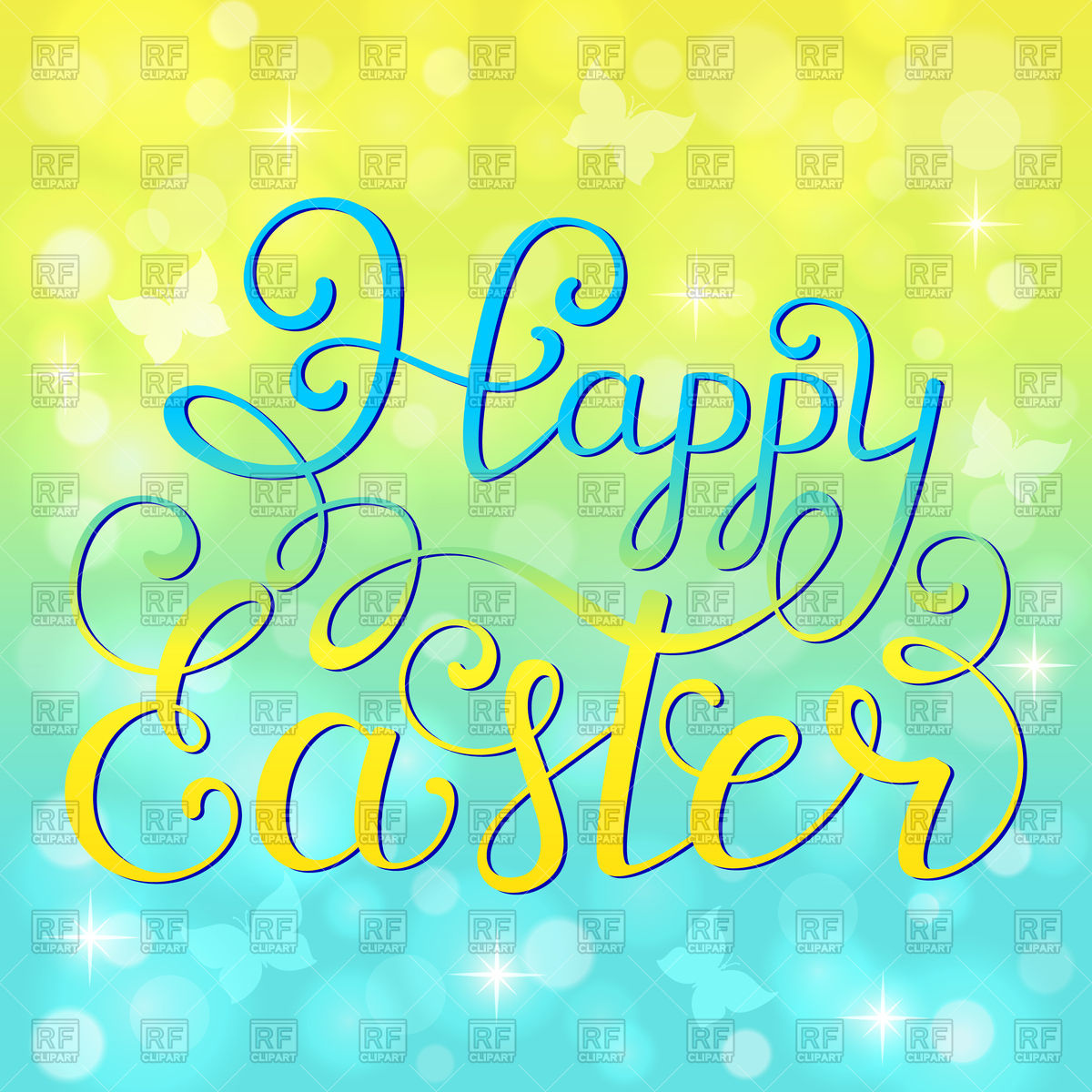 Handwriting Inscription Happy Easter Vector Image Of Holiday 1200x1200 Handwriting Inscription Happy Easter Vector Image Of Holiday