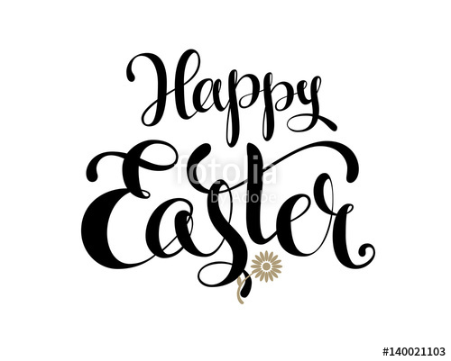 Happy Easter Vector Lettering Stock Image And Royalty Free 500x401 Happy Easter Vector Lettering Stock Image And Royalty Free