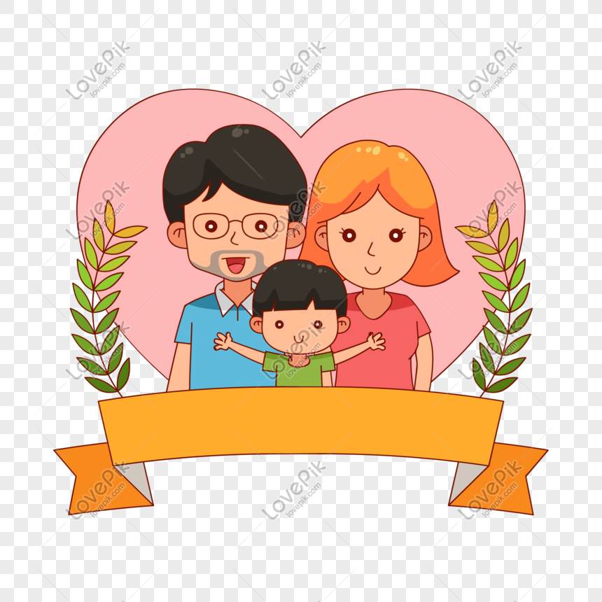 Happy Family Vector at Vectorified com Collection of 