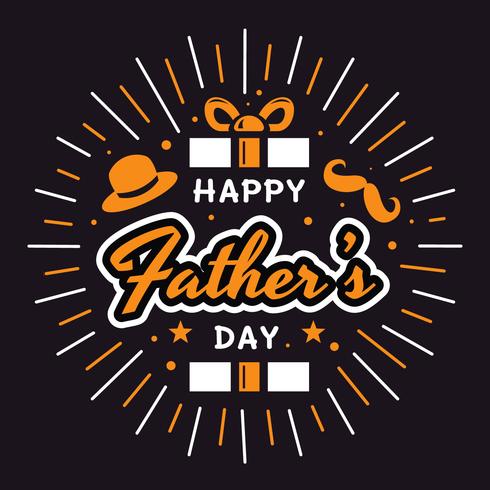 490x490 Happy Father's Day Vector