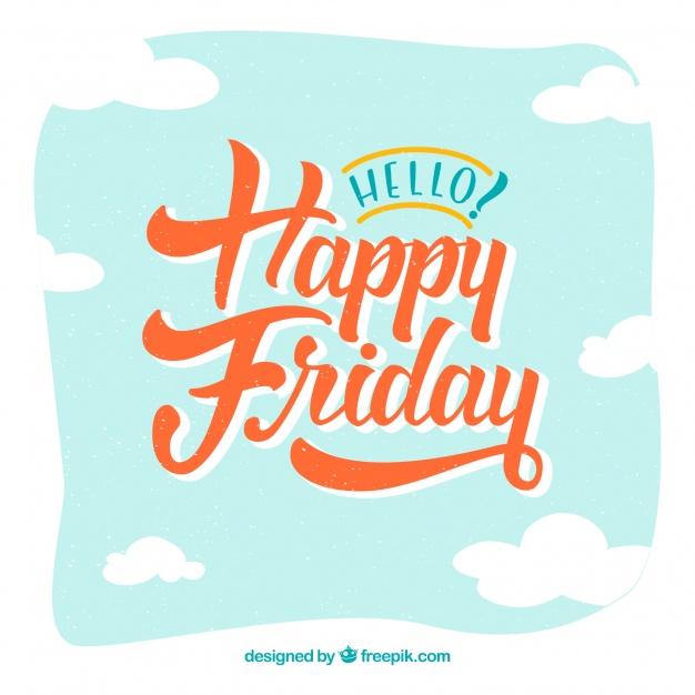 Happy Friday Vector at Vectorified.com | Collection of Happy Friday ...