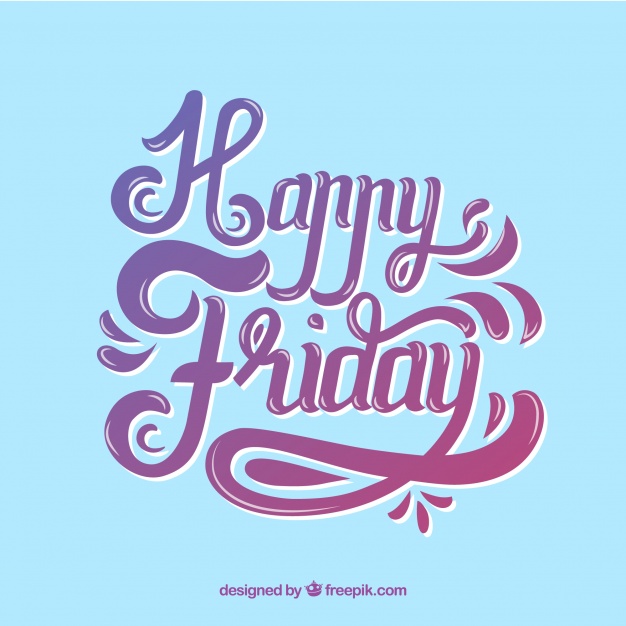 Happy Friday Vector At Vectorified.com 