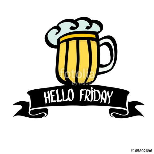 500x500 Happy Friday Vector Background Stock Image And Royalty Free
