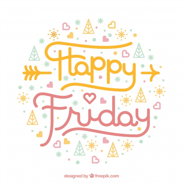 Happy Friday Vector at Vectorified.com | Collection of Happy Friday ...