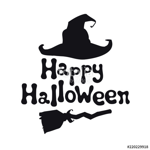 Happy Halloween Theme Handdrawn Lettering Phrase Design Element 500x500 Happy Halloween Theme Handdrawn Lettering Phrase Design Element