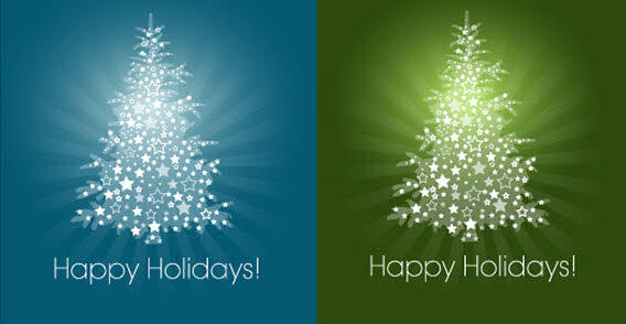 568x294 Christmas Card Vector