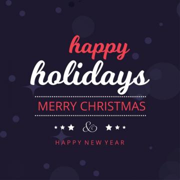 360x360 Happy Holidays Png, Vector, And Clipart With Transparent