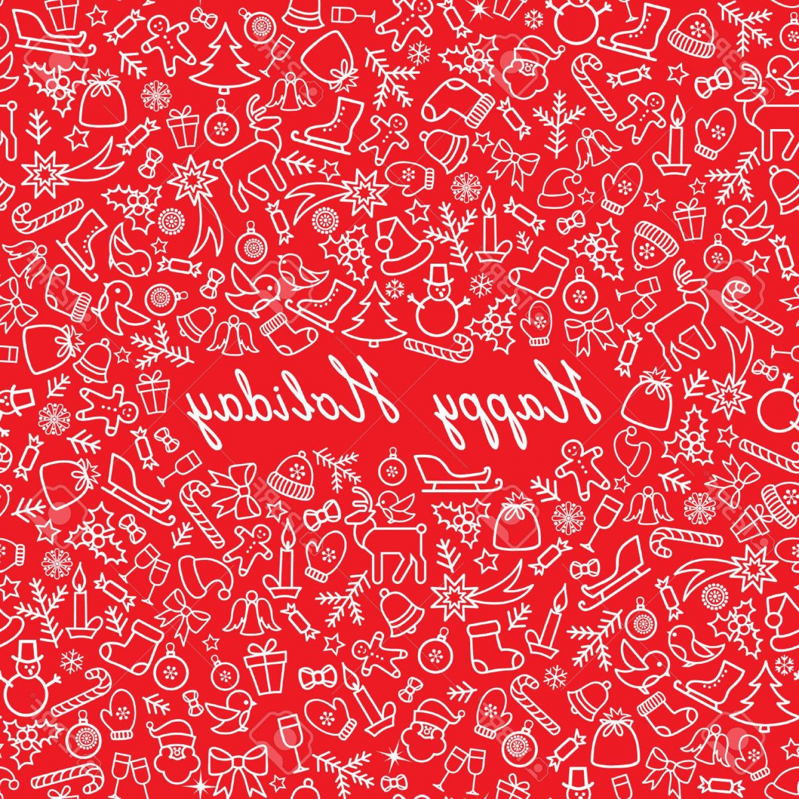 1560x1560 Happy Holidays Vector Wallpaper Hoodamath
