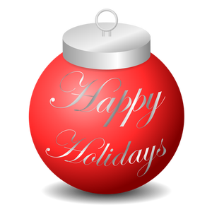 Happy Holidays Vector Free