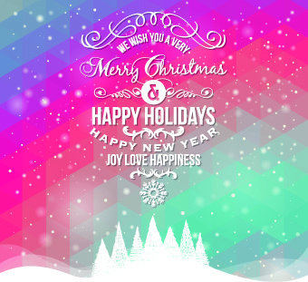 340x311 Happy Holidays Free Vector Download