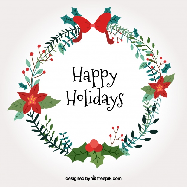 Happy Holidays Vector Free at Vectorified.com | Collection of Happy ...