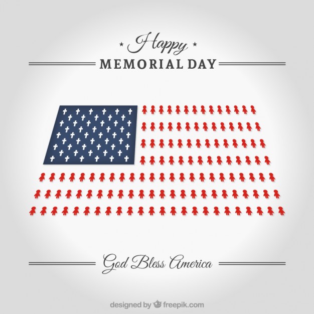 Happy Memorial Day Background Vector Free Download 626x626 Happy Memorial Day Background Vector Free Download