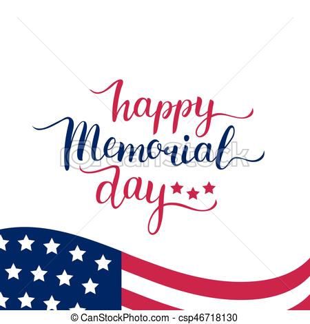 Vector Happy Memorial Day Card National American Holiday 450x470 Vector Happy Memorial Day Card National American Holiday