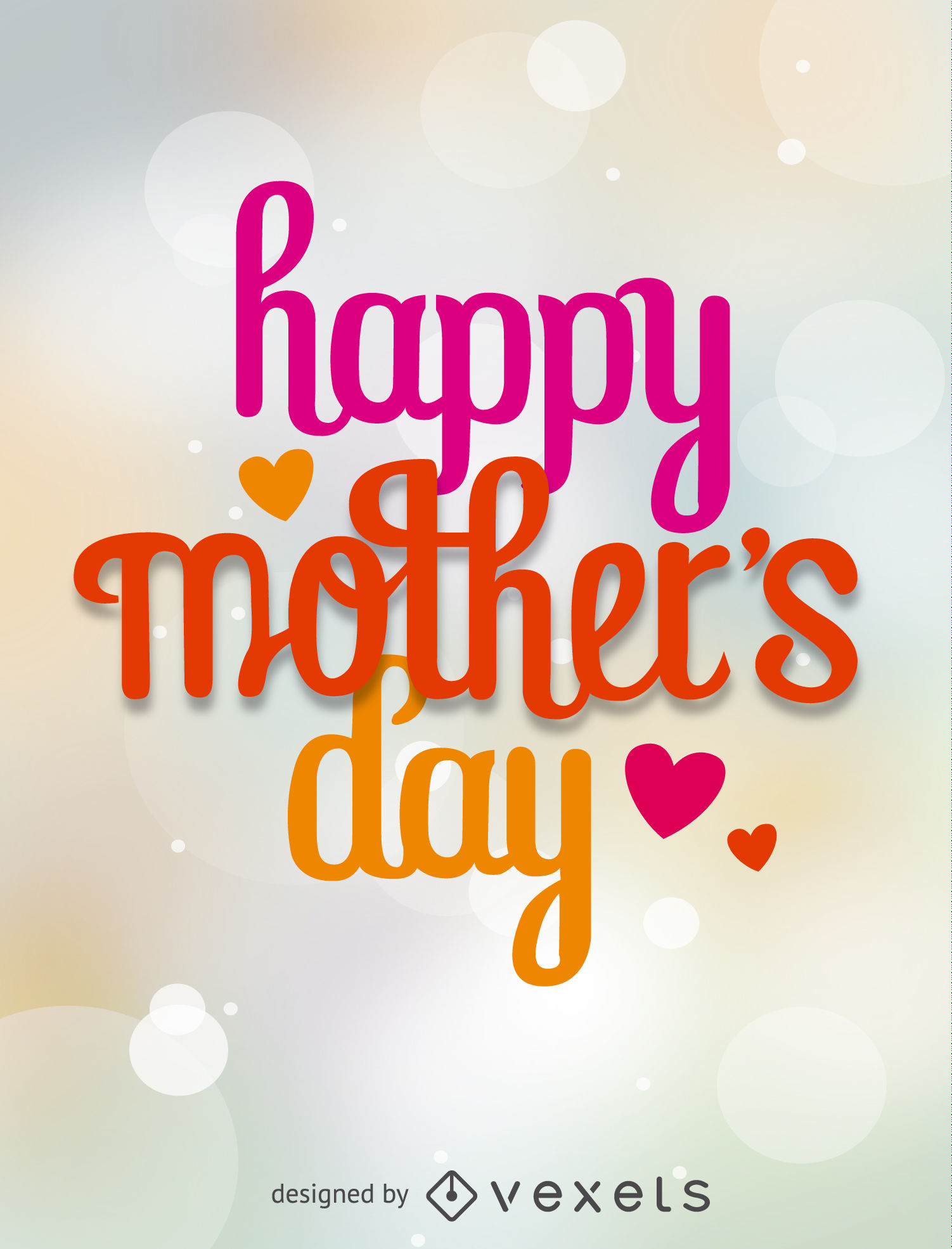 1502x1970 Happy Mother's Day Vector