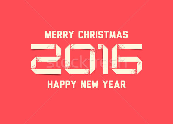 600x432 Vector Simple Happy New Year Card Vector Illustration Petr