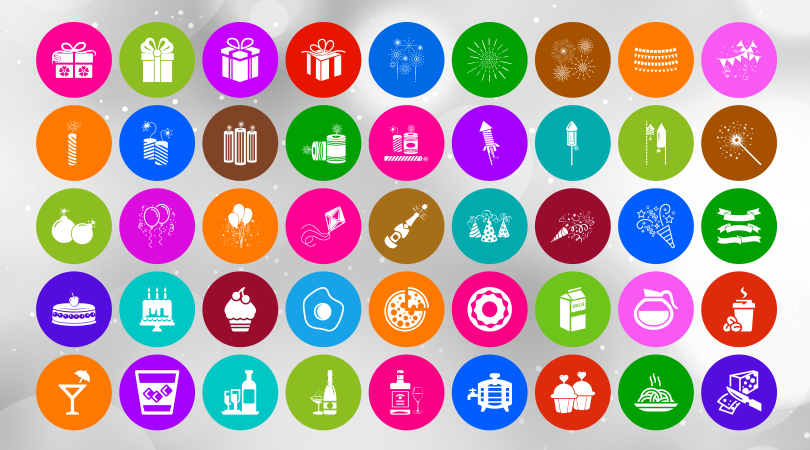 Happy New Year 2017 Vector