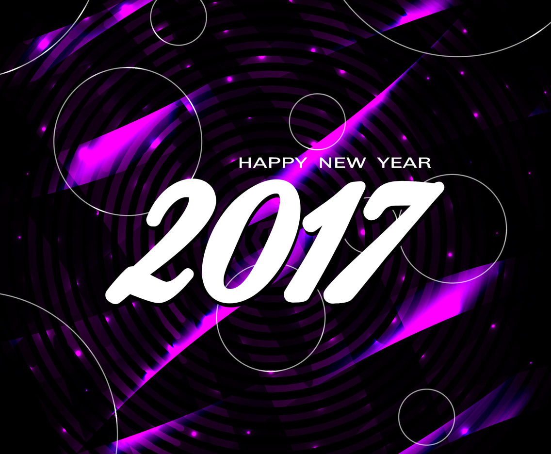 1136x936 Free Vector Happy New Year Bright Background Vector Art