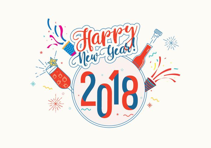700x490 Happy New Year Background Vector