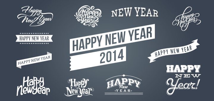 720x340 Free Happy New Year Vectors Files, Vectors Graphics