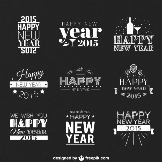 Happy New Year Vector at Vectorified.com | Collection of Happy New Year ...