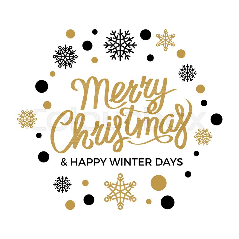 800x800 Merry Christmas Happy New Year Vector Stock Vector Colourbox