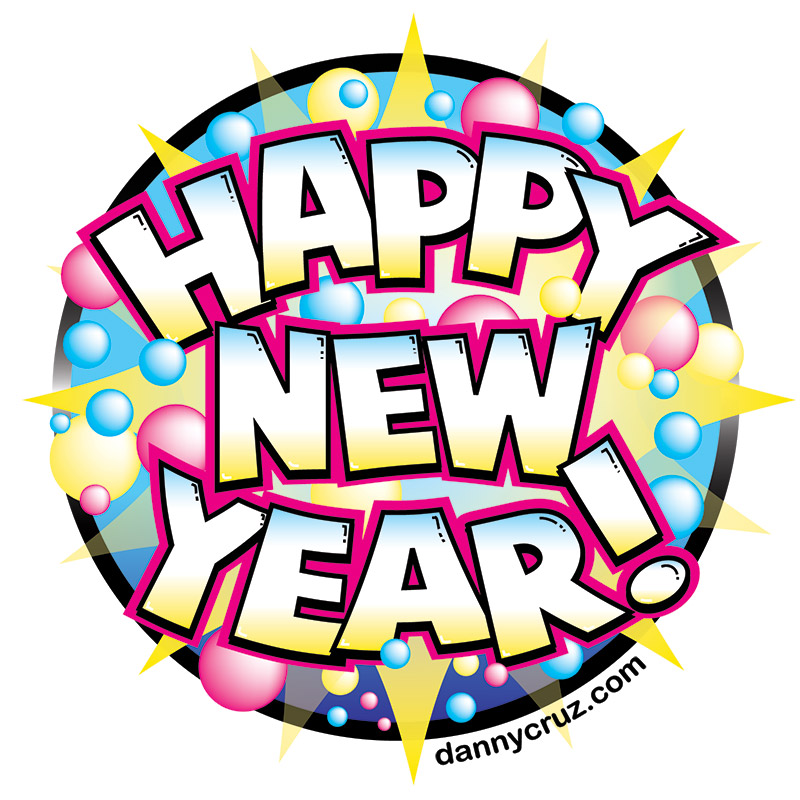 800x800 Free Vector Art Happy New Year Royalty Free