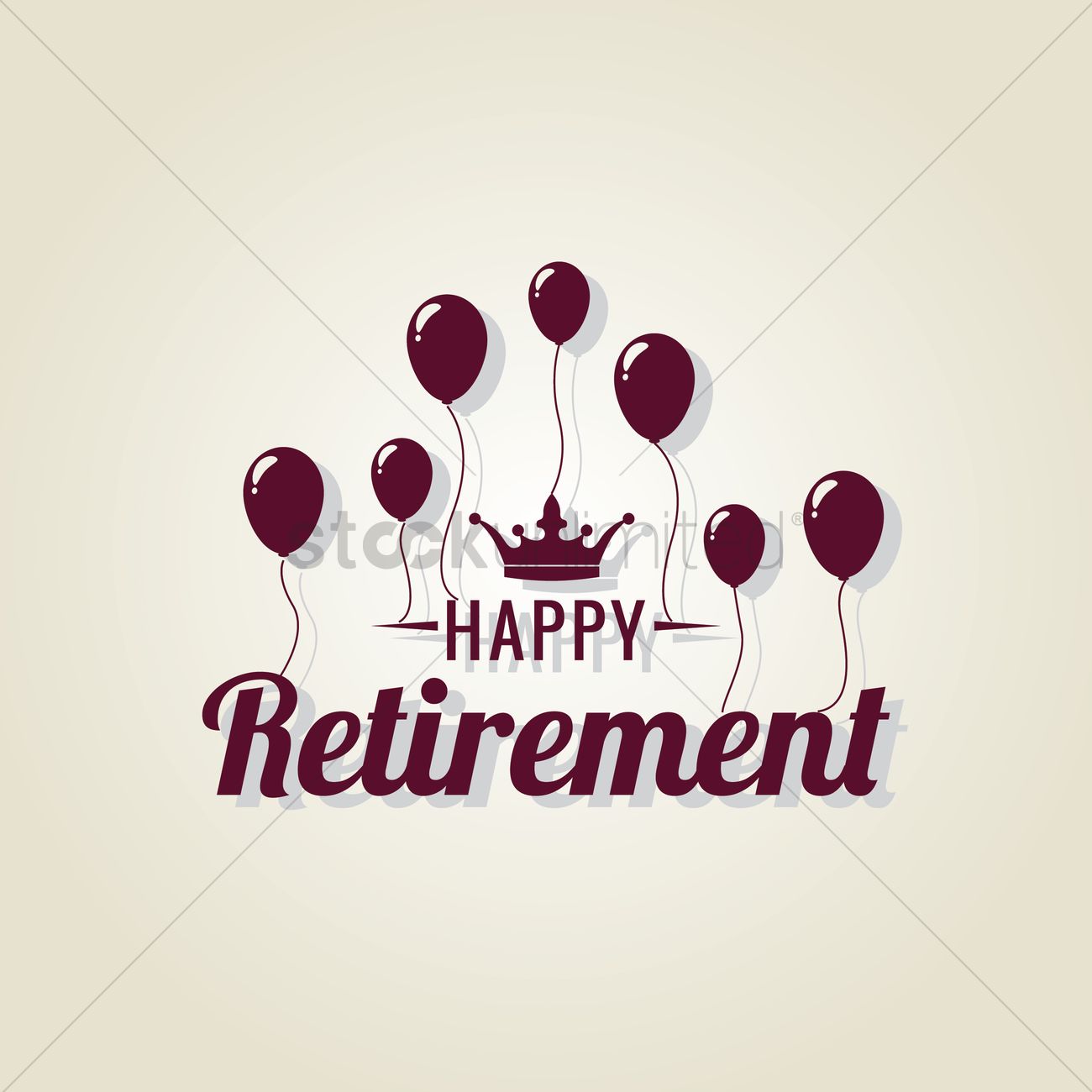 Free Happy Retirement Vector Image 1300x1300 Free Happy Retirement Vector Image