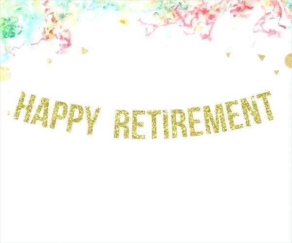 Happy Retirement Banner Template Party Designs Templates Vector 600x500 Happy Retirement Banner Template Party Designs Templates Vector
