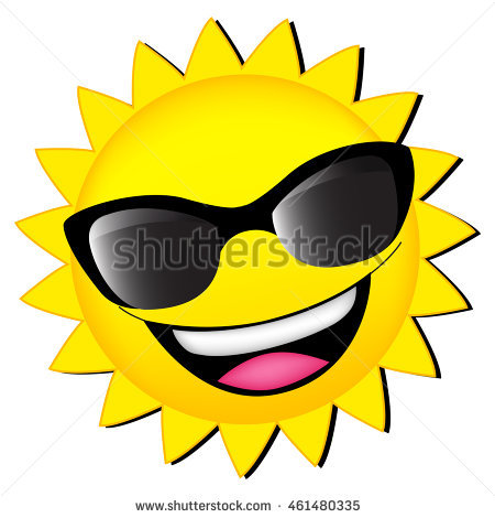 450x470 Happy Sun Clipart