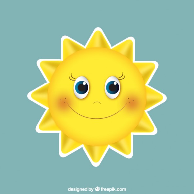 626x626 Happy Sun Vector Free Download
