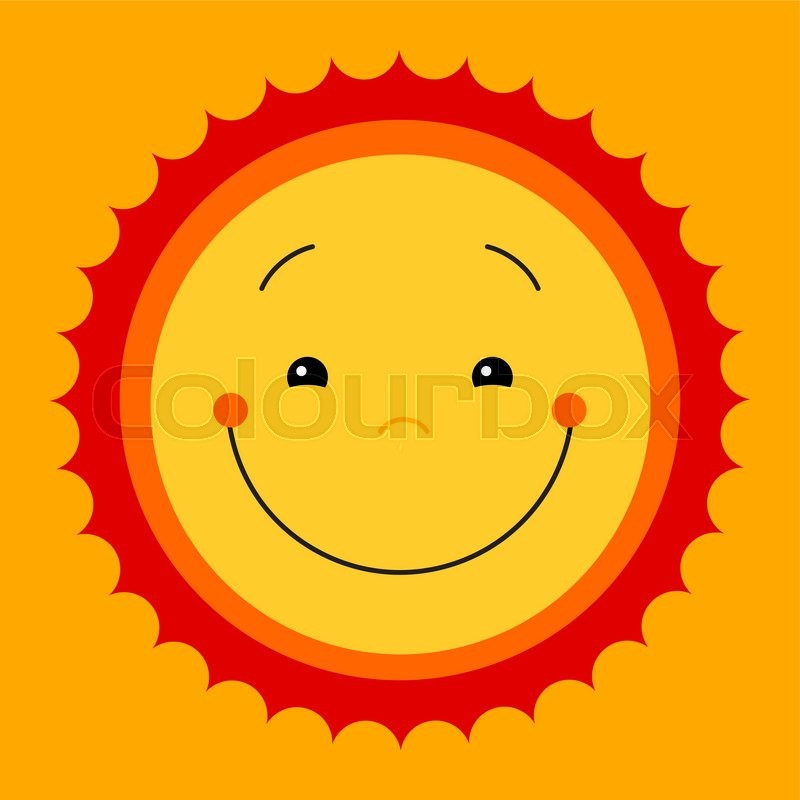 800x800 Vector Modern Yellow Smiling From Ear Stock Vector Colourbox