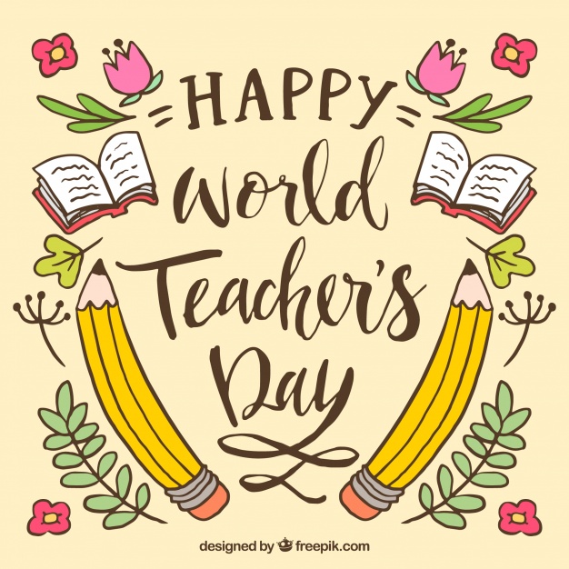 626x626 Happy Teacher's Day Vector Free Download