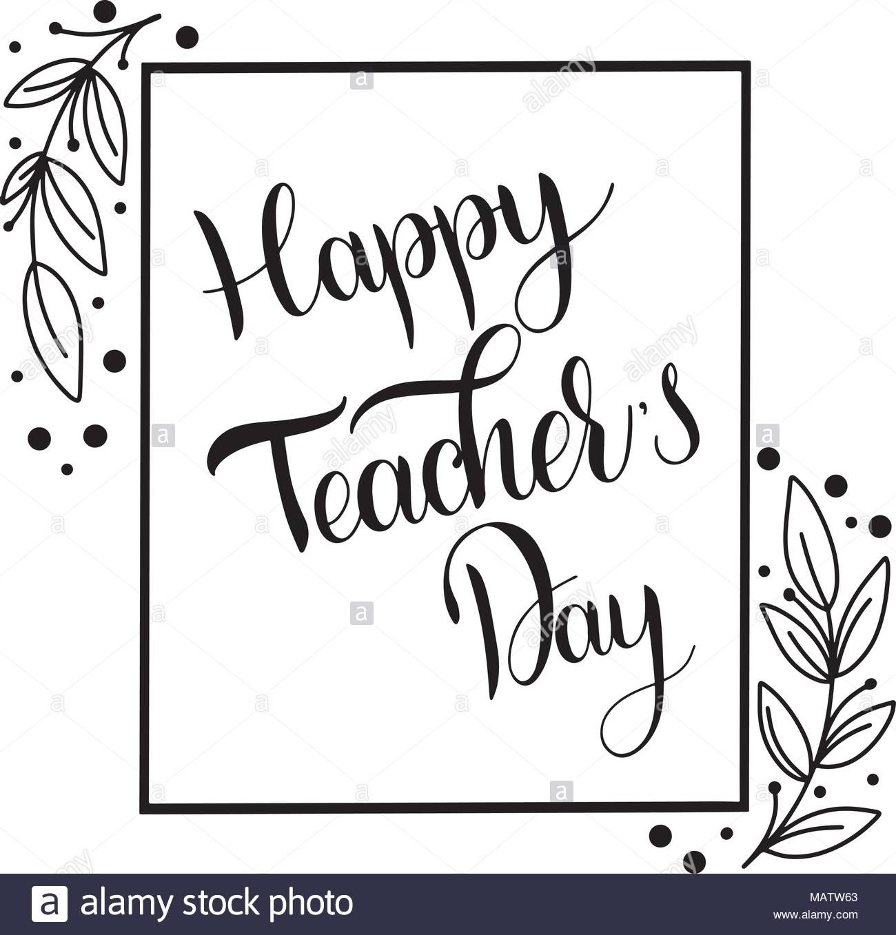 1300x1357 Download This Stock Vector Happy Teacher Day Lettering Elements