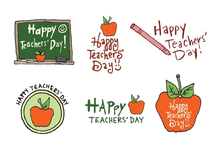 700x490 Free Teachers' Day Vector Series