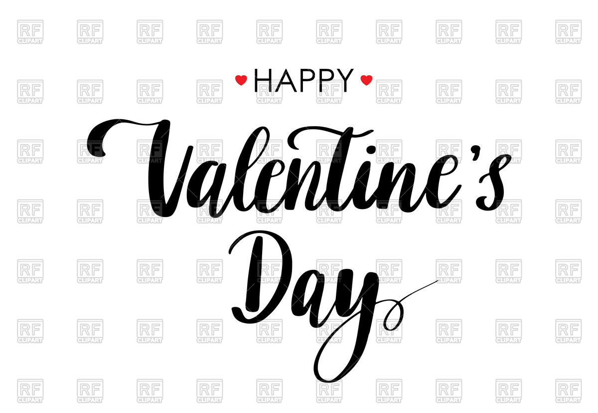 1200x828 Card Happy Valentines Day Vector Image Of Signs, Symbols, Maps
